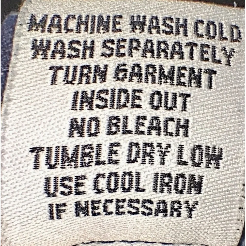 VTG‎ Blue Threads Women's Jeans Size 5 Medium Wash Straight Leg Cotton Blend